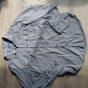 American Rag Charcoal Striped Shirt